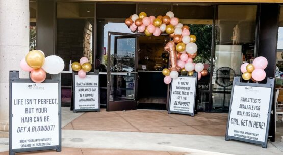 Parties at Sip & Style Salon in Bakersfield, Ca